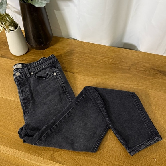 Free People Charcoal Straight Leg Jeans women’s size 28 - Picture 1 of 7